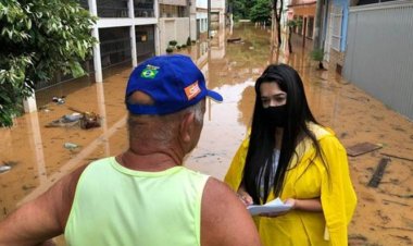 Em Muriaé moradores afetados pelas chuvas são direcionados para pontos de apoio