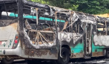 Incêndio na garagem da Viação Ubá pode ter sido iniciado por uma falha elétrica