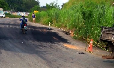 DEER-MG faz serviço emergencial na estrada Cataguases-Leopoldina