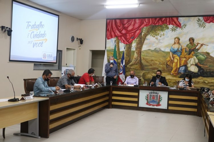 Prefeito de Ubá abre os trabalhos do Legislativo destacando novas obras e projetos