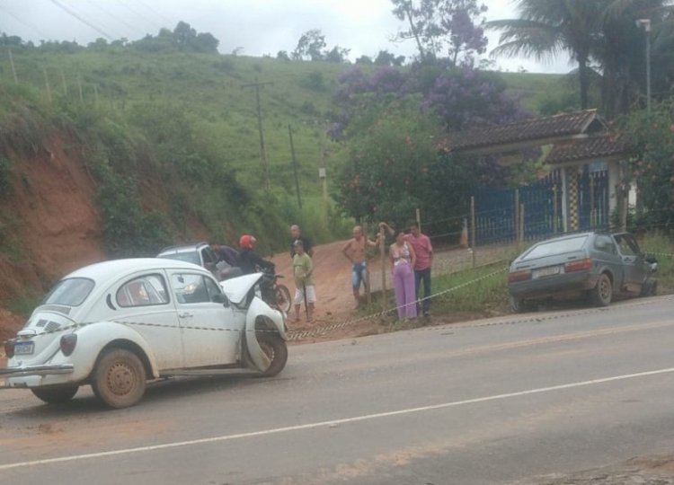 Idoso morre em acidente no trevo da BR-120 sentido Teixeiras à Ponte Nova