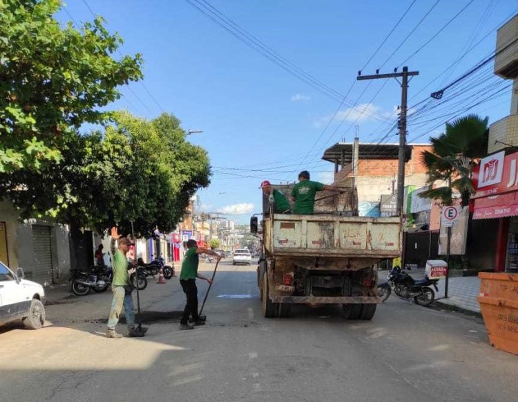 Prefeitura de Ubá realiza  manutenções e ações em diversas vias do município
