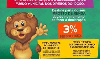 Doe seu Imposto de Renda para fundos municipais de apoio à crianças, jovens e idosos