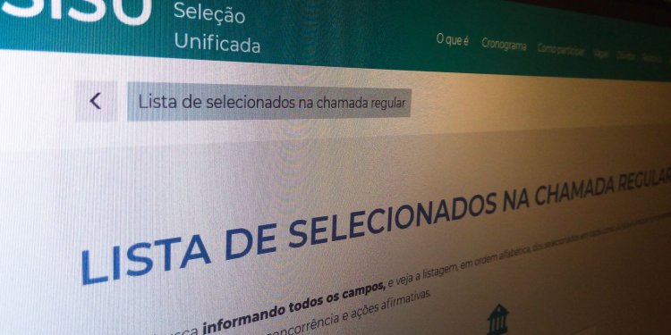 Selecionados na 1ª chamada do Sisu têm até hoje para fazer matrícula