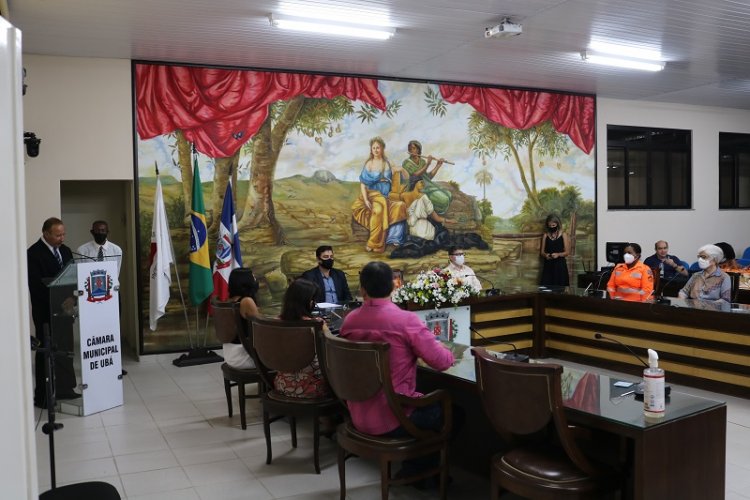 Cerimônia de entrega do título de Mérito Mulher Cidadã Irmã Marisa Costa