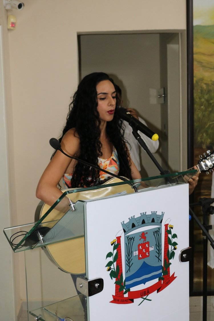 Cerimônia de entrega do título de Mérito Mulher Cidadã Irmã Marisa Costa