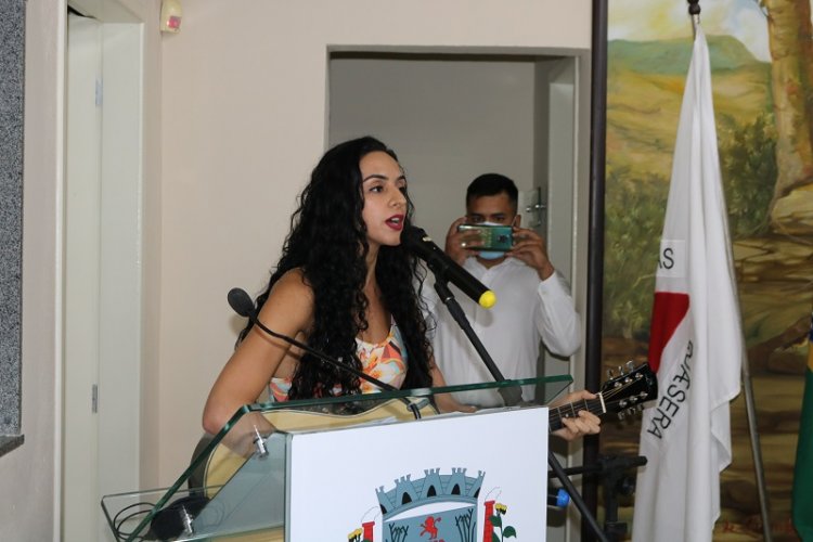 Cerimônia de entrega do título de Mérito Mulher Cidadã Irmã Marisa Costa