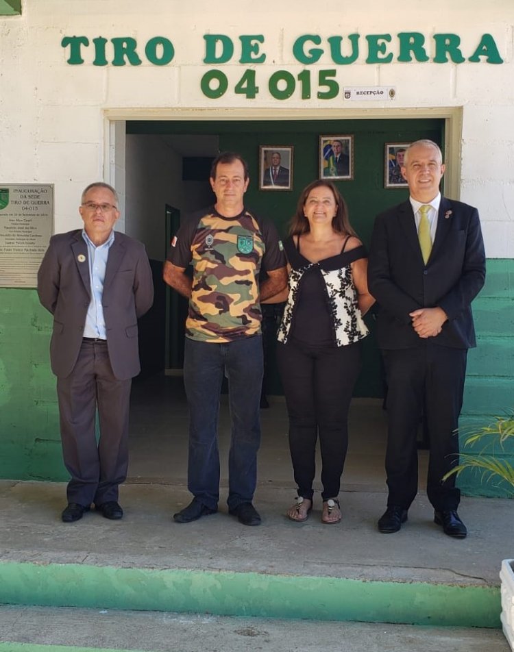 Visconde do Rio Branco é mais uma cidade mineira que recebe um Tiro de Guerra