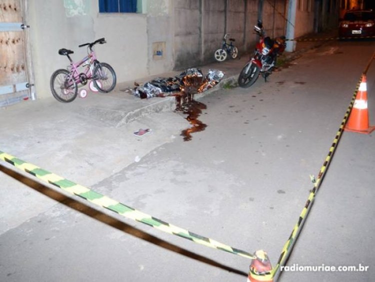 Jovem é executado a tiros no bairro Santo Antônio em Muriaé