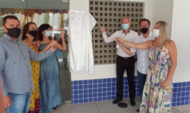 Emoção marca entrega das obras de revitalização da E.M. Dulcinéa Serrato