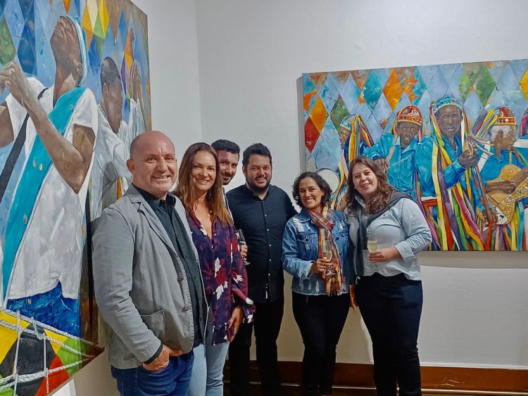 Rodeirense Flávio Malta inaugura galeria de arte em Ouro Preto