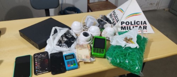 Polícia Militar prende autores por tráfico de drogas em Rodeiro