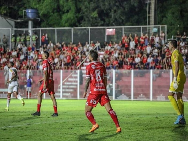 Brasileirão série B: Tombense empata quarta partida seguida pelo placar de 1 a 1. Desta vez com o Vila Nova em Goiás