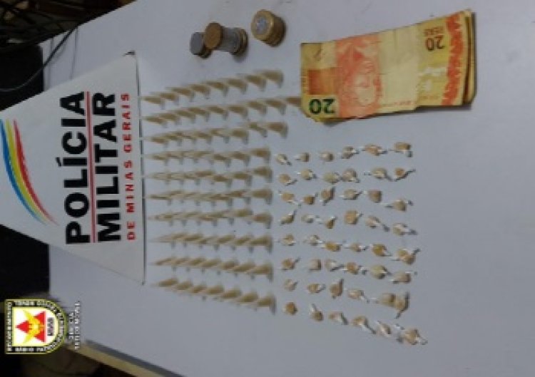 Polícia Militar apreende drogas no Bairro São Domingos