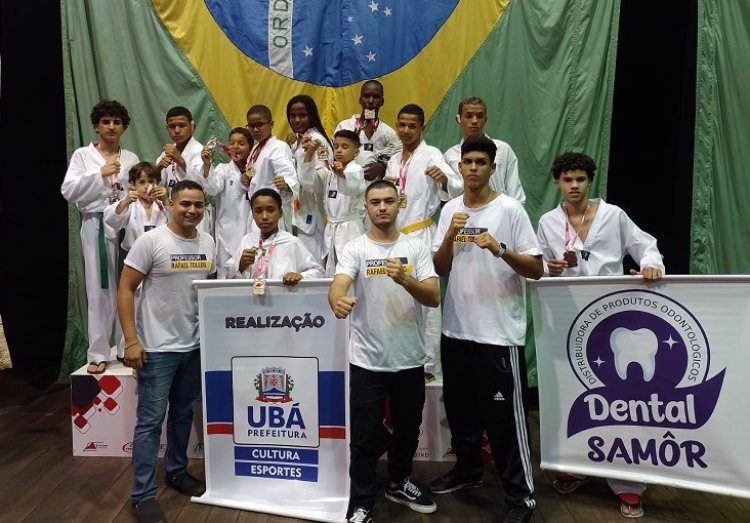 Ubá conquista títulos em competição estadual do Taekwondo em Mariana
