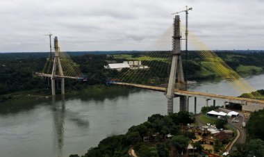 Segunda ponte entre Brasil e Paraguai tem 84% da obra concluída