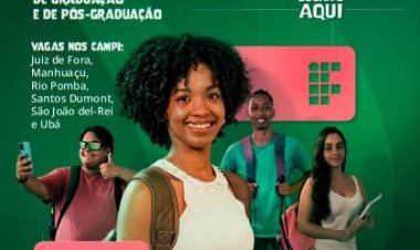 IF Sudeste Ubá abre inscrições para Processo Seletivo 2022/2