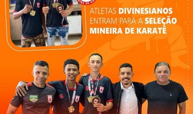 Atletas Divinesianos entram para a Seleção Mineira de Karatê