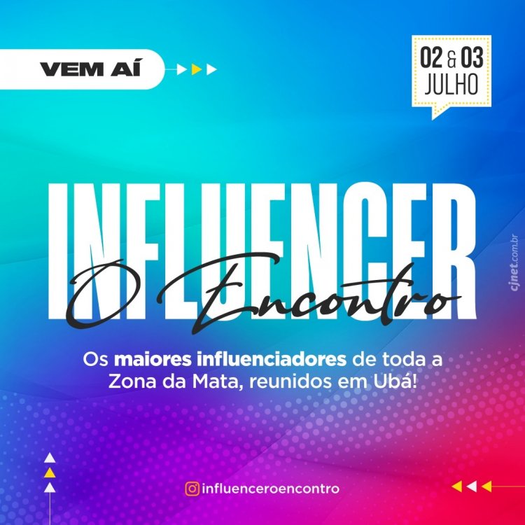 Os maiores influenciadores da Zona da Mata estarão reunidos no Garage Gastrobar