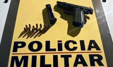 Polícia Militar Rodoviária de Dona Euzébia apreende arma de fogo