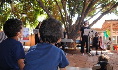 Crianças de CMEIs de Goiânia recebem concertos de música clássica