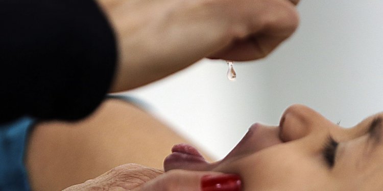 Ministério da Saúde promove vacinação contra poliomielite em Aparecida