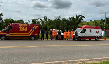 Ubá: Blitz Educativa na Rodovia MG 447, Trevo do bairro Peixoto Filho