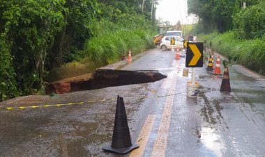 DER-MG interdita MGC-265, entre Barbacena e Desterro do Melo, no Campo das Vertentes