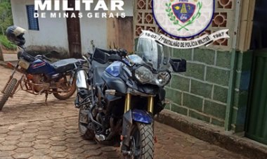 Polícia Militar recupera veículo furtado em Senador Firmino