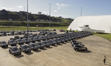 PCMG recebeu 131 viaturas nesta quarta-feira e Ubá recebeu uma