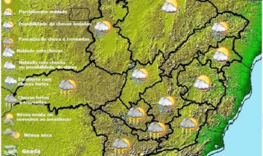 Previsão do tempo para Minas Gerais nesta segunda-feira, 6 de março