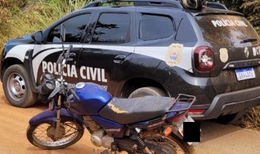 Viçosa: PCMG recupera moto roubada e identifica terceiro suspeito