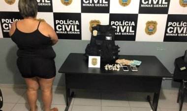 PC encontra drogas enterradas em cova e mulher acaba presa em Além Paraíba