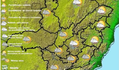 Previsão do tempo para Minas Gerais, nesta terça-feira, 21 de março