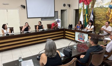Vereadora Aline à frente da Comissão de Saúde da Câmara discute sobre a Rede de Atenção à Saúde Mental em Ubá