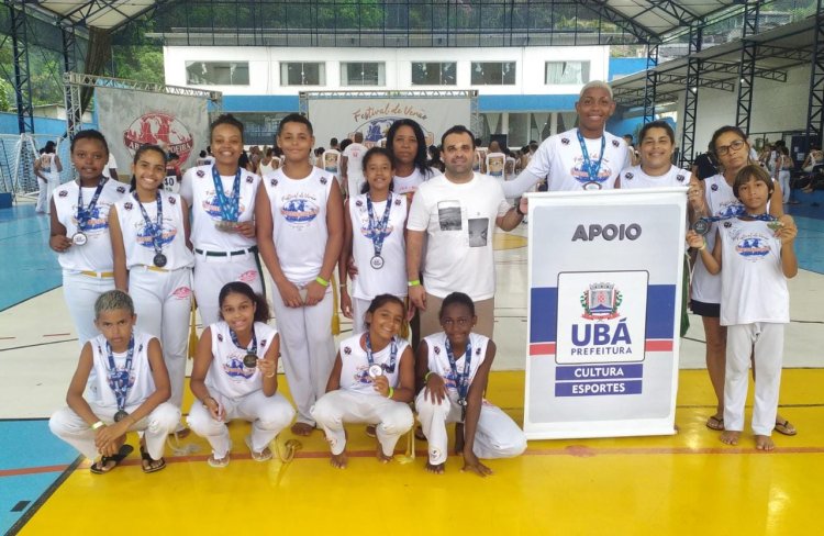 Atletas ubaenses de Capoeira são premiados no Festival de Verão 2023 em Caraguatatuba