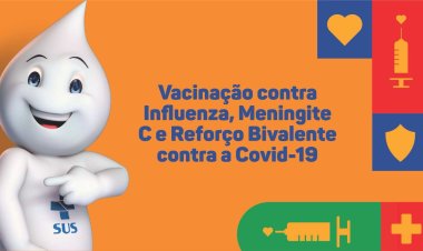 Ubá: Vacinação contra Influenza, Meningite C e Reforço Bivalente contra a Covid-19