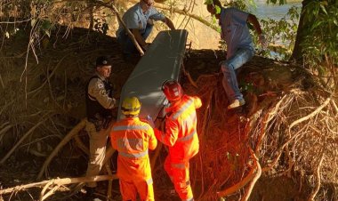 Corpo de mulher é encontrado às margens de um rio em Muriaé