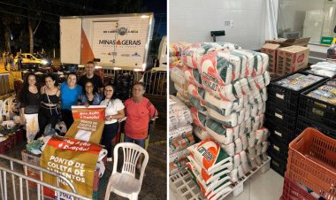 Banco de Alimentos de Ubá recebe 4.5 toneladas e parceria tem recorde de arrecadação