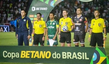 Diante do poderoso Palmeiras, Tombense empata de 1 a 1 em Uberlândia  e é eliminado da Copa do Brasil
