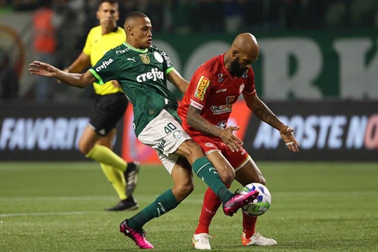 Copa do Brasil: Em jogo de seis gols, Tombense perde por 4 a 2 para o Palmeiras