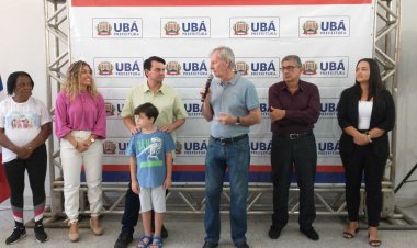Ubá: Clima festivo marca entrega da nova sede do Cras Vila Casal