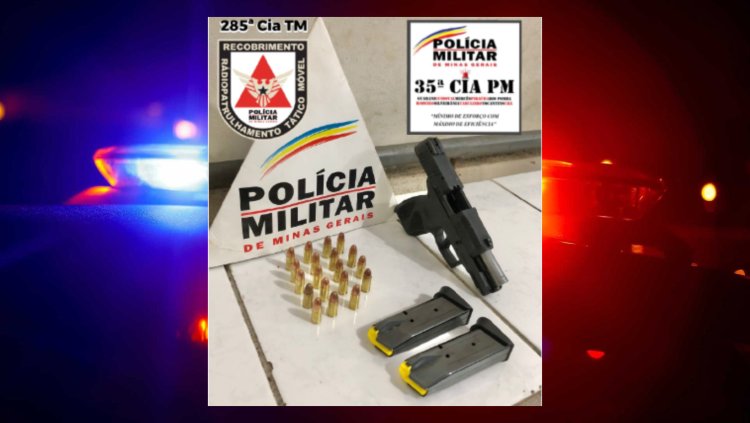 Ubá: Polícia Militar realiza prisão de autor por porte ilegal de arma de fogo no bairro São José