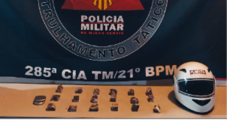 Ubá: Polícia Militar apreende drogas no bairro Vila Moreira