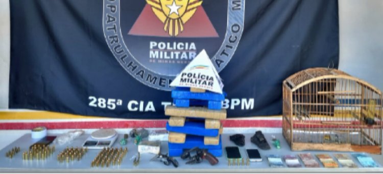 Polícia Militar desencadeou Operação Mamute para combater o tráfico ilícito de drogas em Ubá