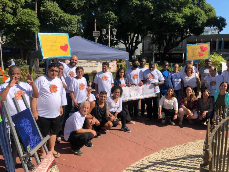 Luta Antimanicomial: Saúde promove evento na Praça São Januário em Ubá