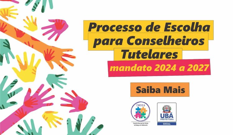 Ubá: Veja lista de inscrições deferidas e indeferidas para as Eleições do Conselho Tutelar