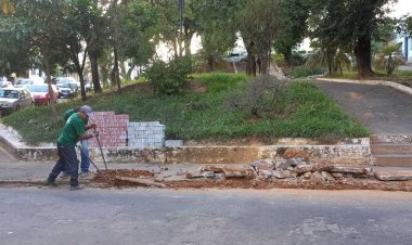 Prefeitura de Ubá realiza revitalização da Praça do Rosário