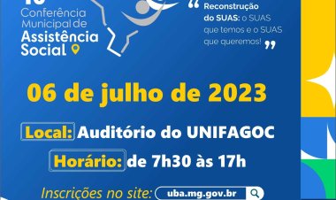 Ubá realiza 16ª Conferência Municipal de Assistência Social