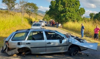 Goianá: Acidente de trânsito com vítima na MG 353, KM 45